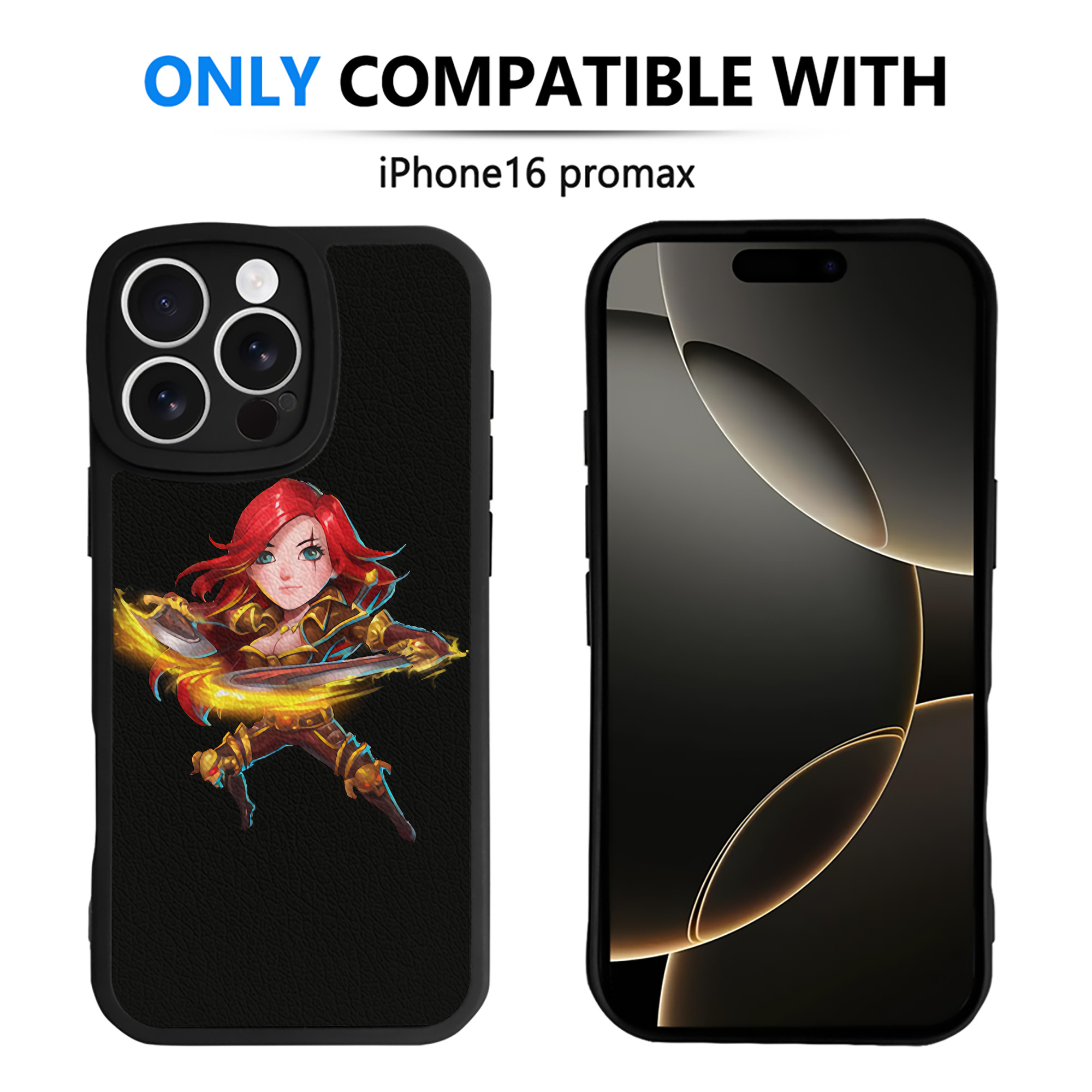 （画像用） リーグ・オブ・レジェンド League of Legends LOL 【iPhone 16シリーズ対応】シリコンスマホケース（レザー調） 材質：シリコン